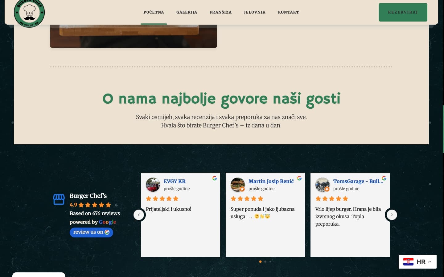 Burger Chef's — recenzije gostiju